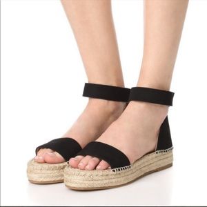 Splendid Jensen Platform Espadrille Sandal leather